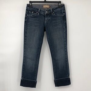 Paige Curson Premium Denim Capris Size 25